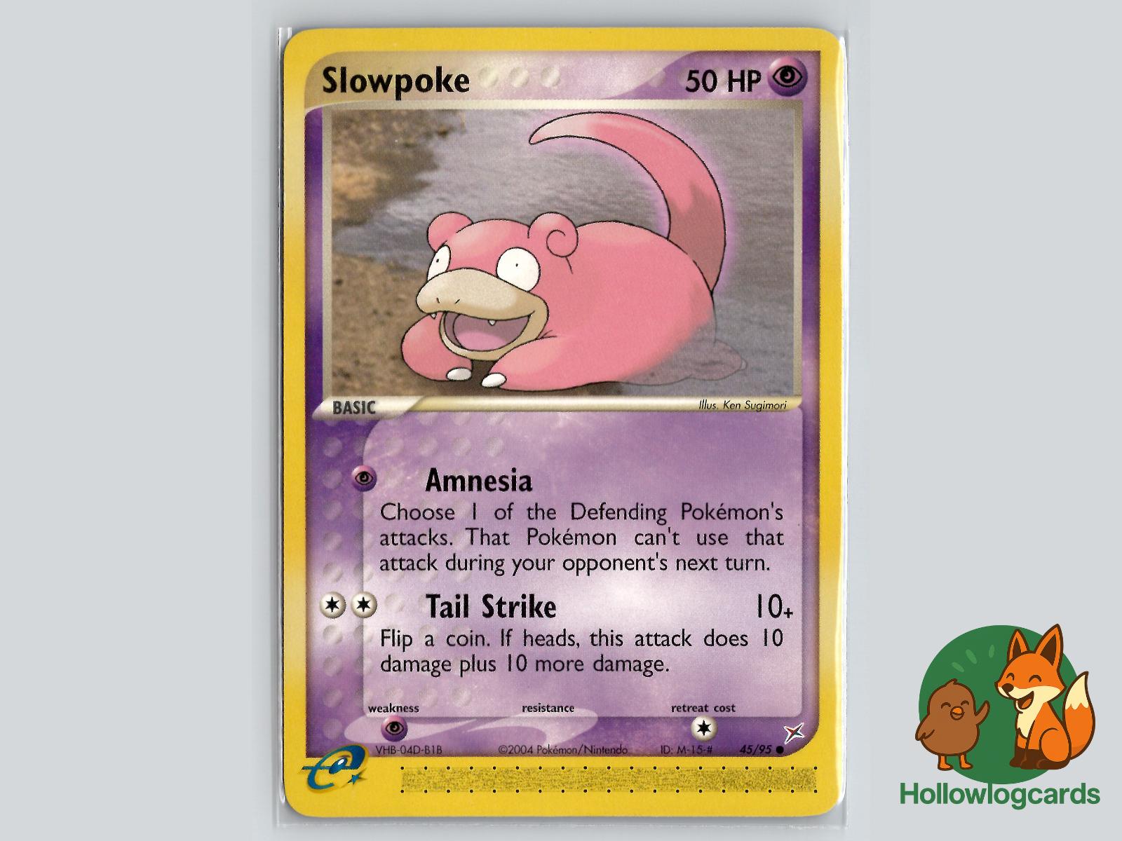 Slowpoke (45/95) - Team Magma vs Team Aqua Pokémon Card