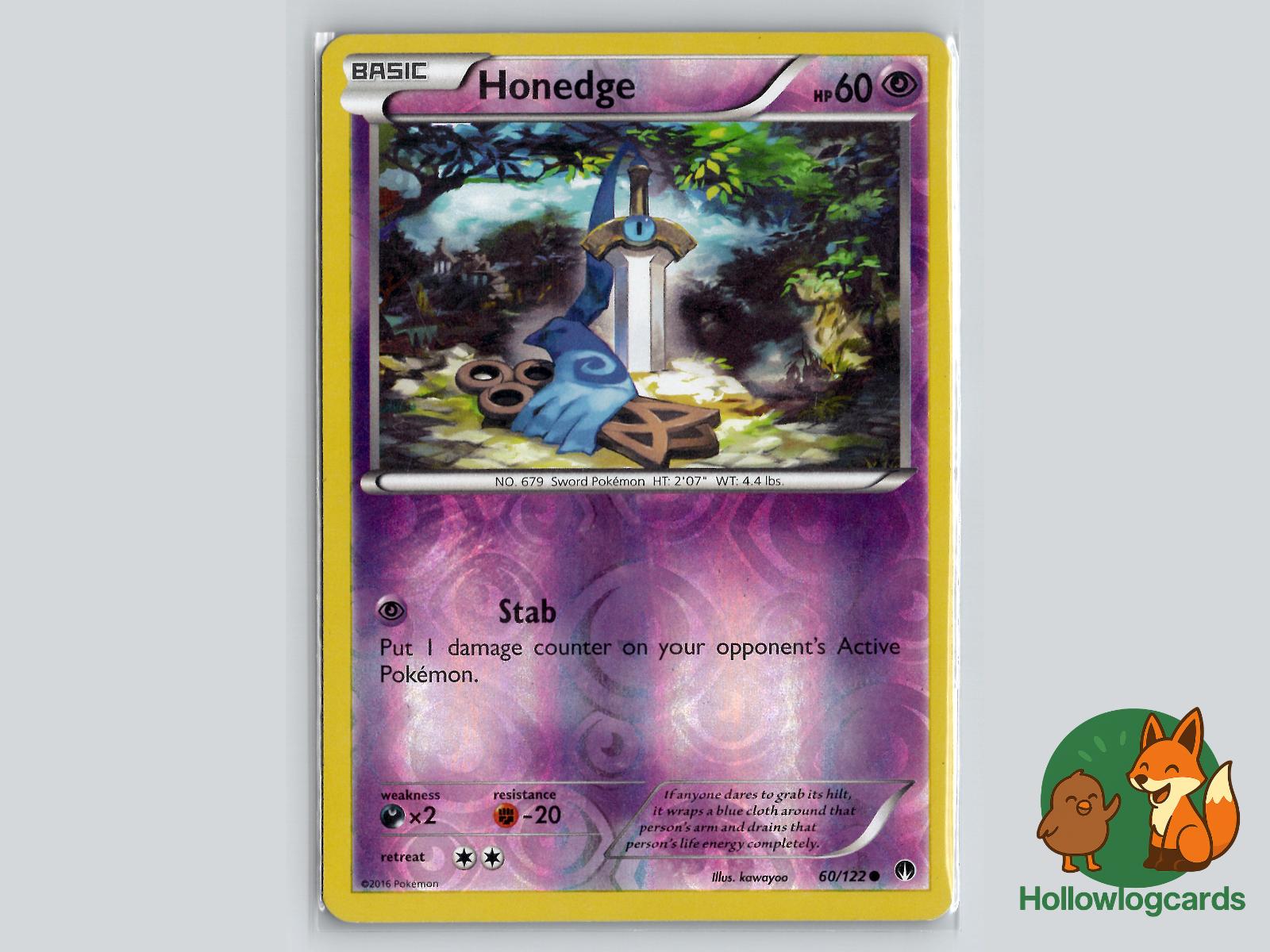 Honedge (60/122) - BREAKpoint Pokémon Card