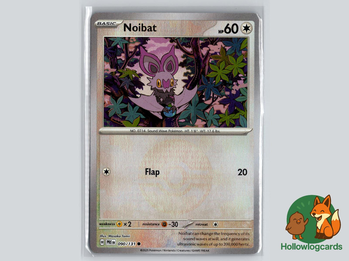 Noibat (090/131) - Prismatic Evolutions Pokémon Card