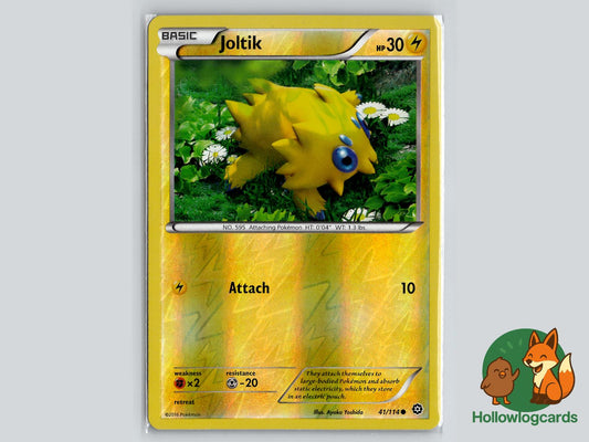 Joltik (41/114) - Steam Siege Pokémon Card