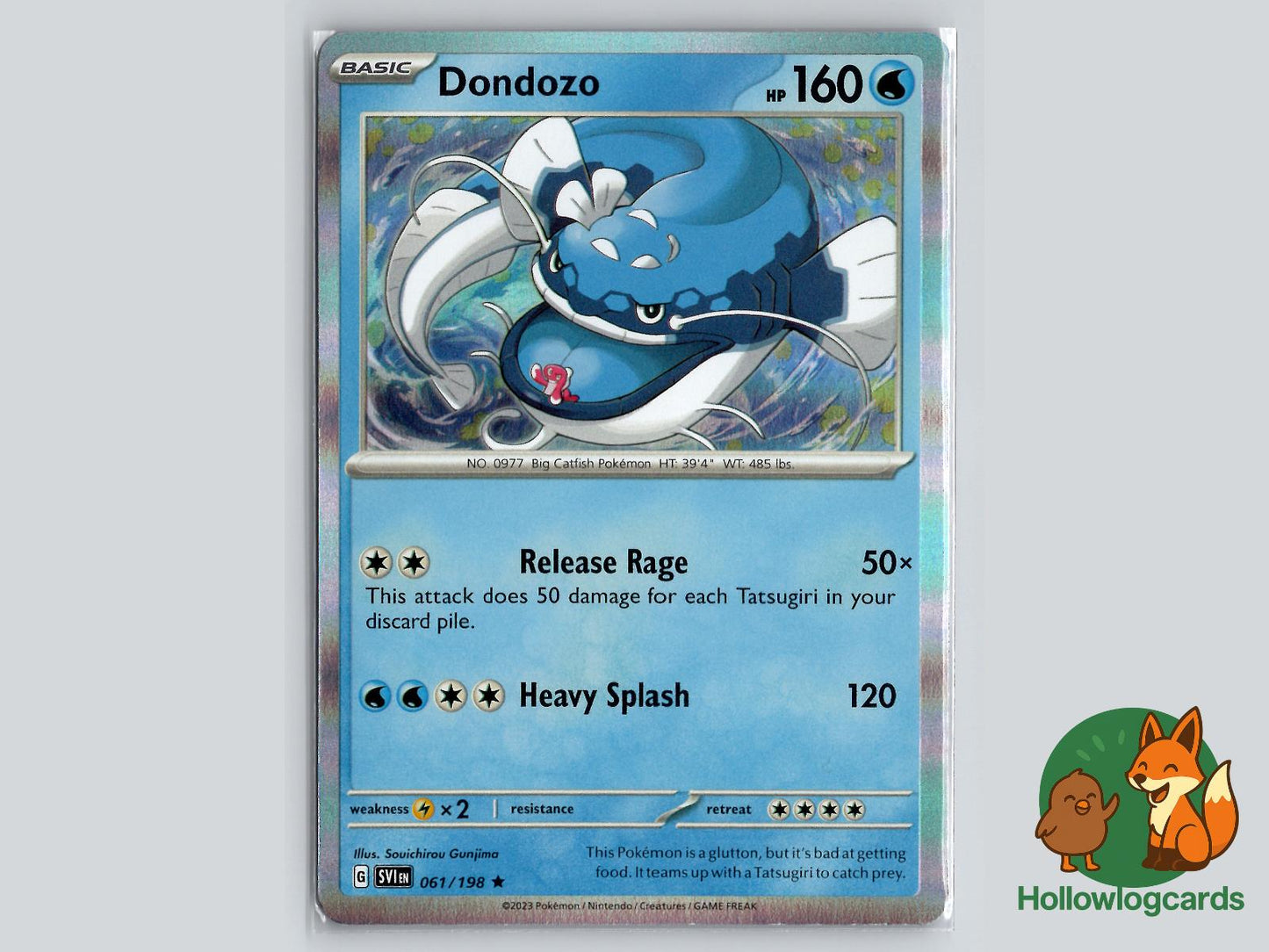 Dondozo (061/198) - Scarlet & Violet Pokémon Card
