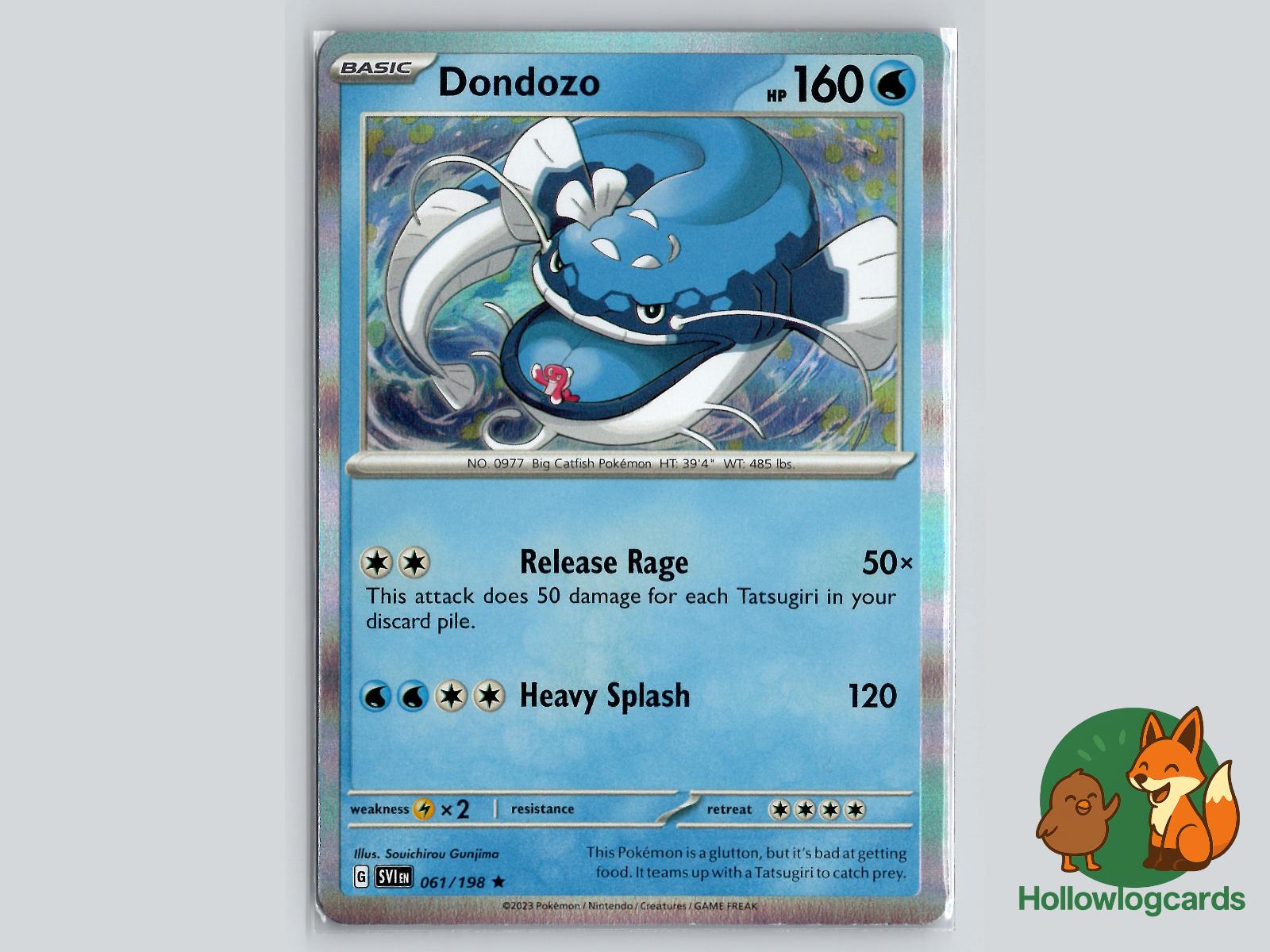Dondozo (061/198) - Scarlet & Violet Pokémon Card