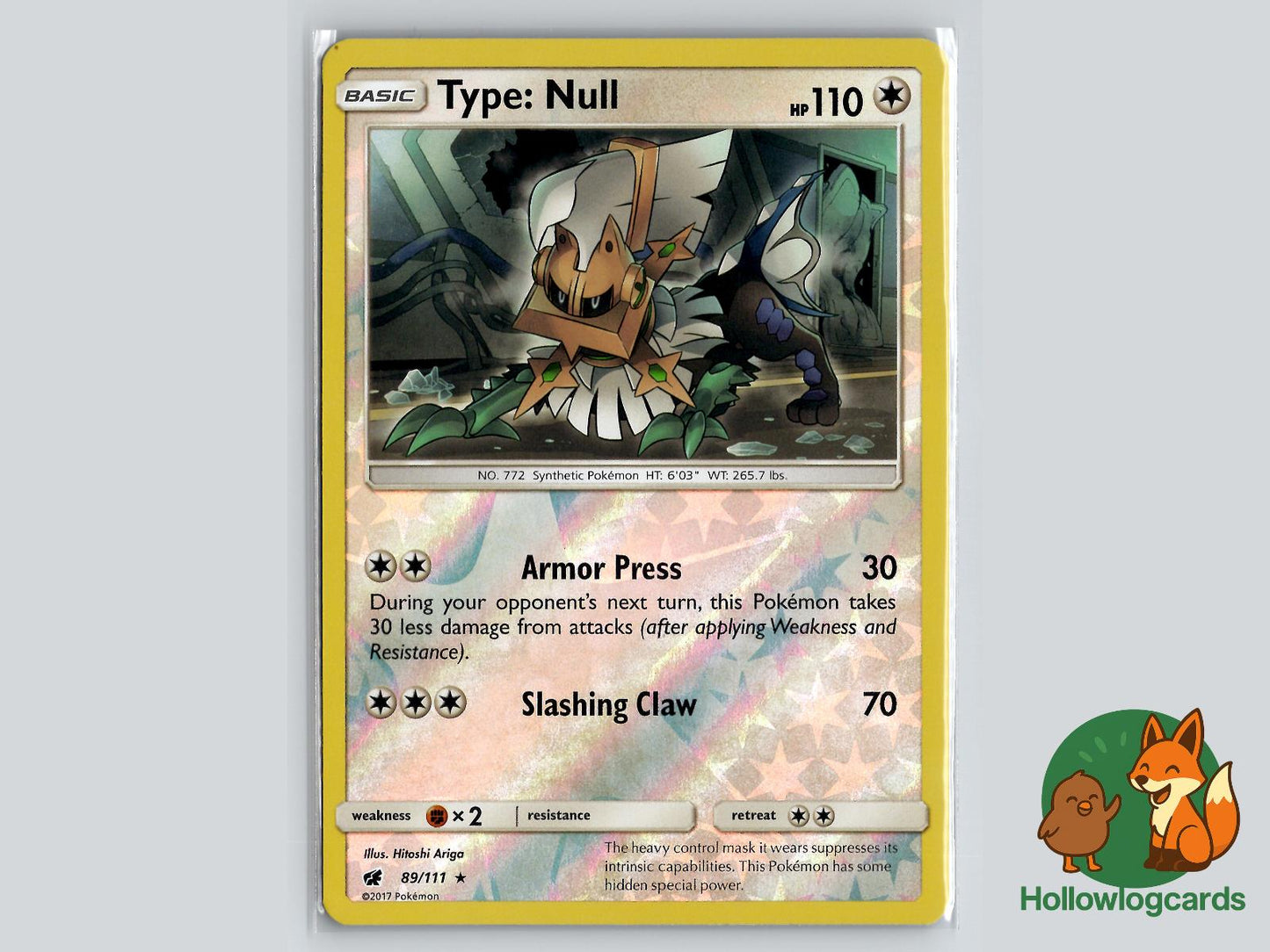 Type: Null (89/111) - Crimson Invasion Pokémon Card