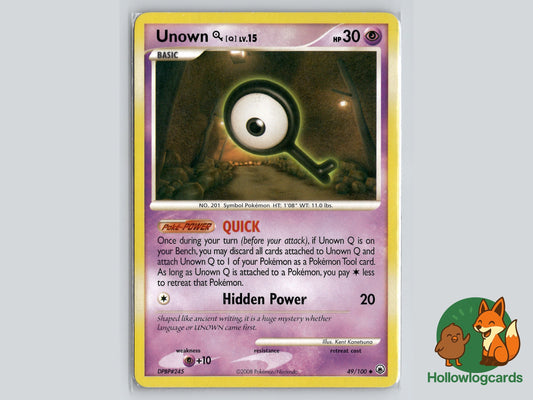 Image of Unown Q Majestic Dawn (MD) #49