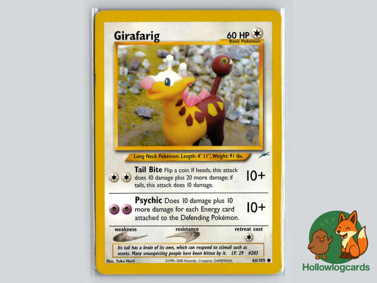 Girafarig (66/105) - Neo Destiny Pokémon Card