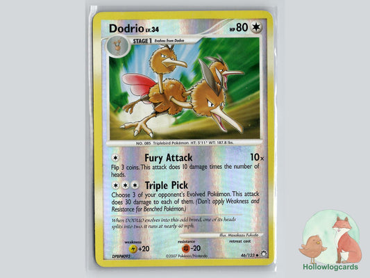 Dodrio (46/123) - Mysterious Treasures Pokémon Card