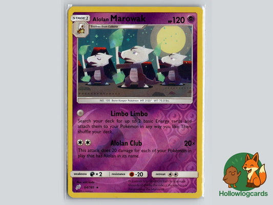 Alolan Marowak (64/181) - Team Up Pokémon Card