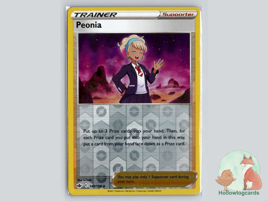 Peonia (149/198) - Chilling Reign Pokémon Card