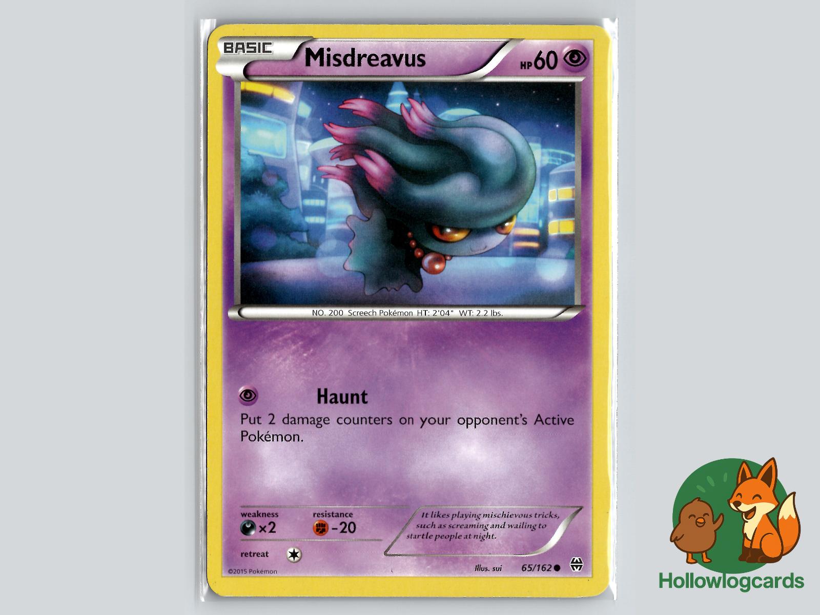 Misdreavus (65/162) - BREAKthrough Pokémon Card