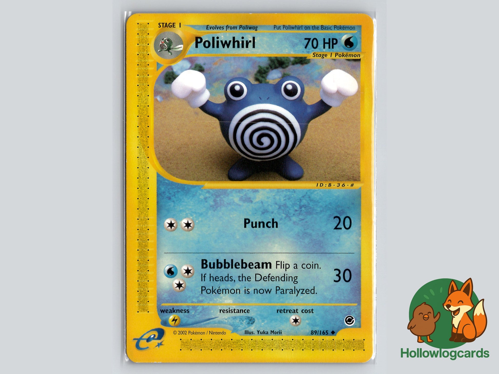 Image of Poliwhirl Expedition (EX) #89