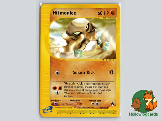 Image of Hitmonlee Expedition (EX) #81