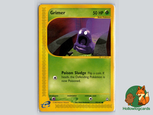 Image of Grimer Aquapolis (AQ) #79