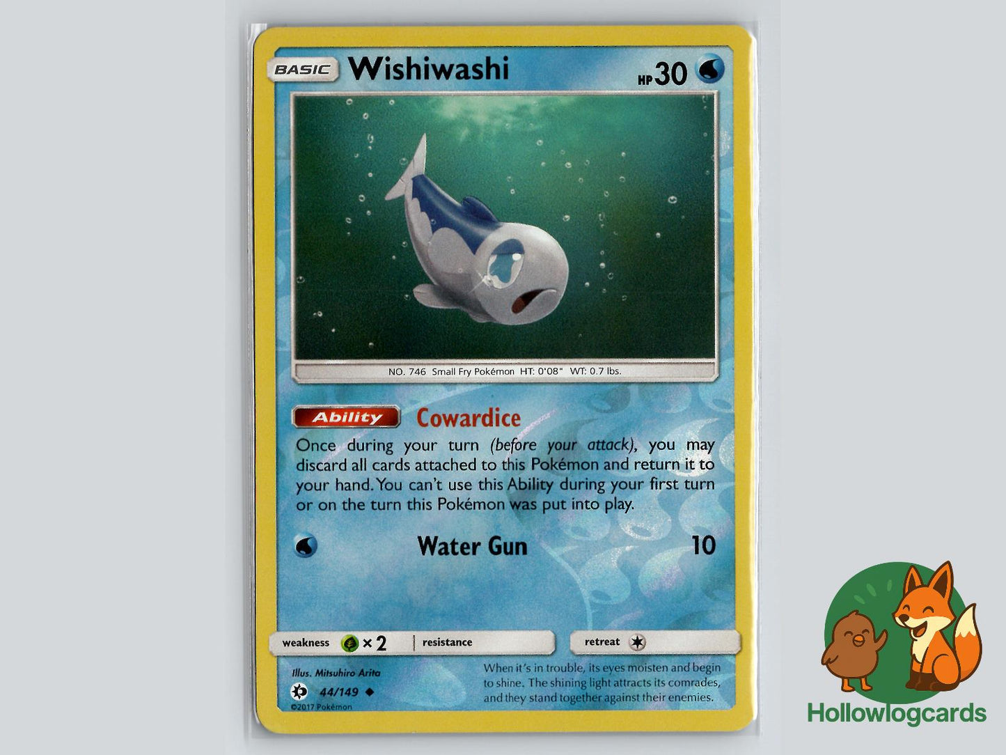 Wishiwashi (44/149) - Base Pokémon Card