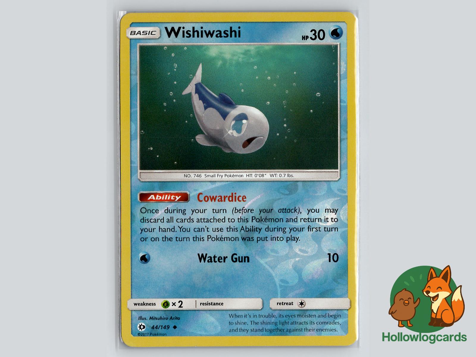 Wishiwashi (44/149) - Base Pokémon Card