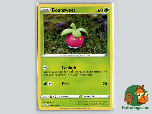 Bounsweet (014/189) - Darkness Ablaze Pokémon Card