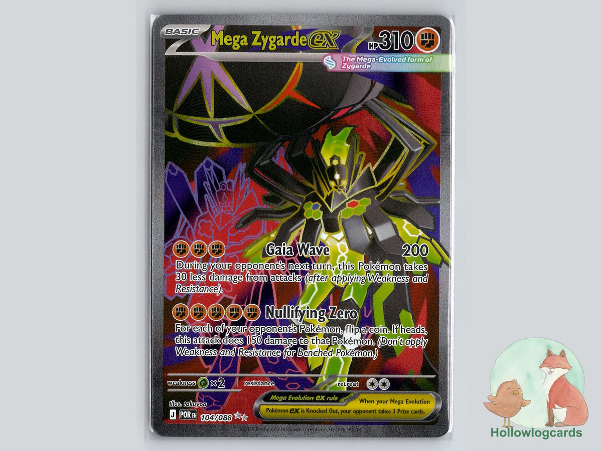 Mega Zygarde ex (104/088) Pokémon Card