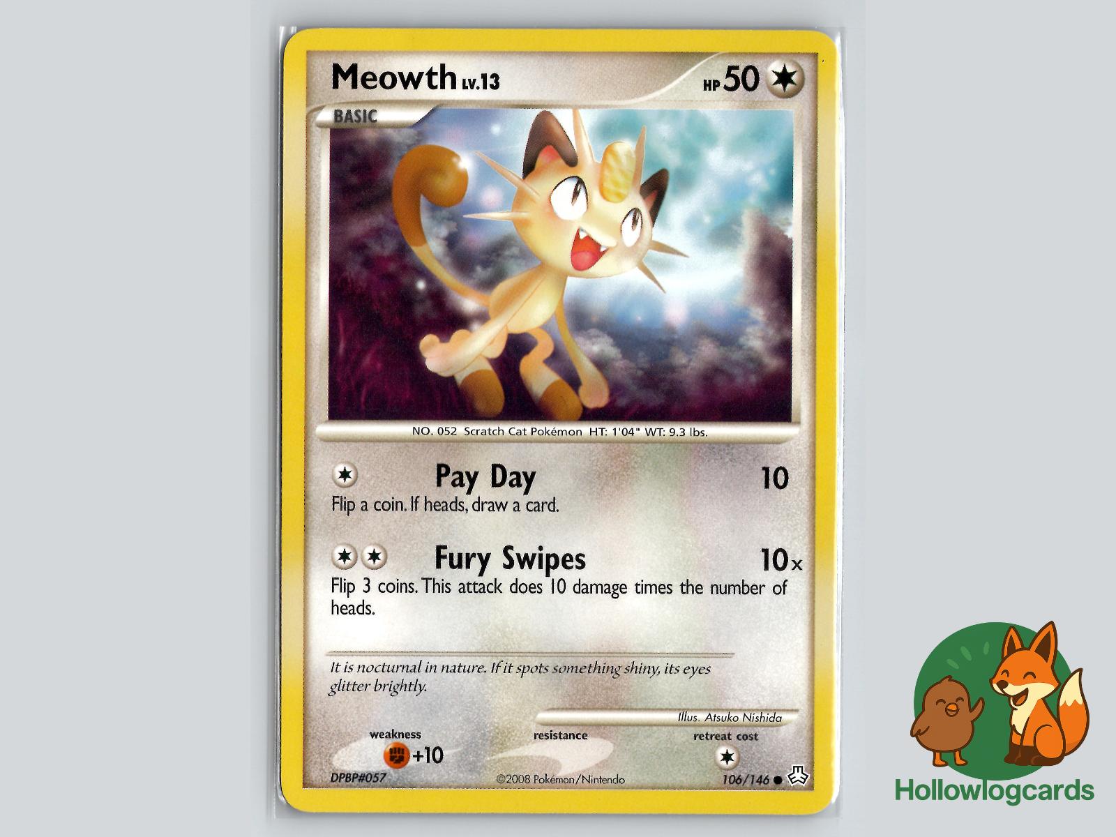 Meowth (106/146) - Legends Awakened Pokémon Card