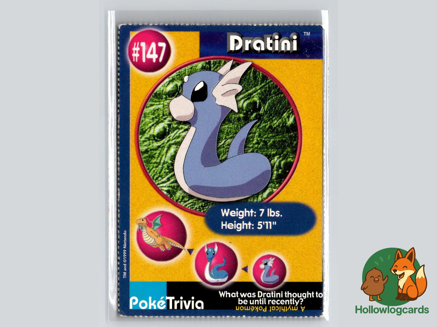 Dratini (147) Pokémon Card