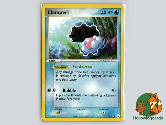 Clamperl (58/101) - Hidden Legends Pokémon Card