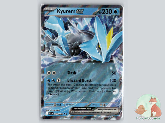 Kyurem ex (028/086) - Black Bolt Pokémon Card