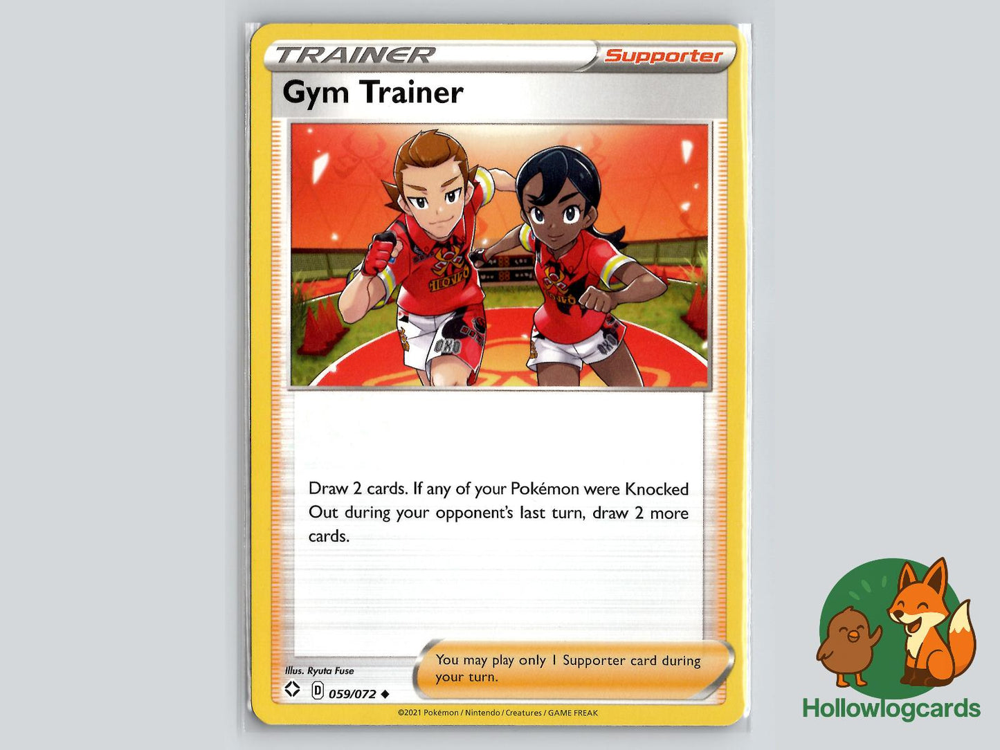 Gym Trainer (059/072) - Shining Fates Pokémon Card