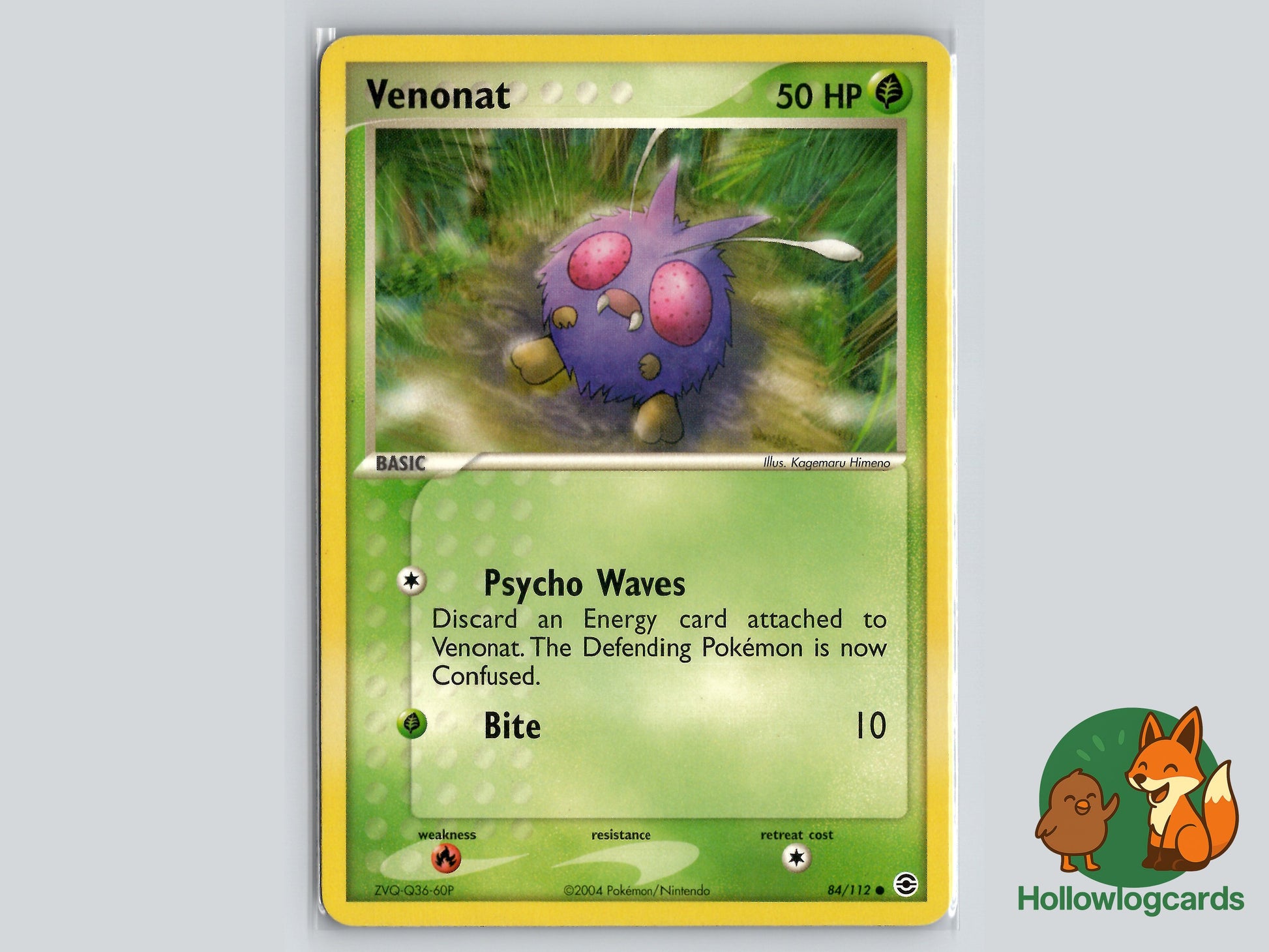 Image of Venonat FireRed and LeafGreen (RG) #84