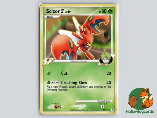 Image of Scizor E4 Rising Rivals (RR) #48