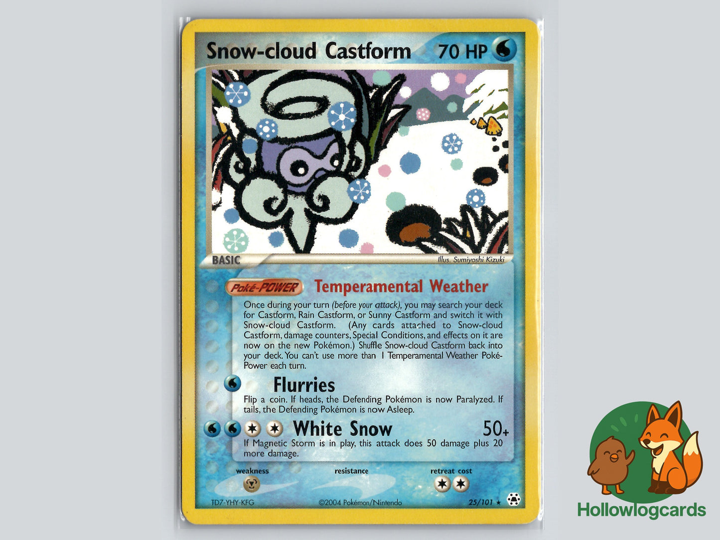 Image of Snow-cloud Castform Hidden Legends (HL) #25