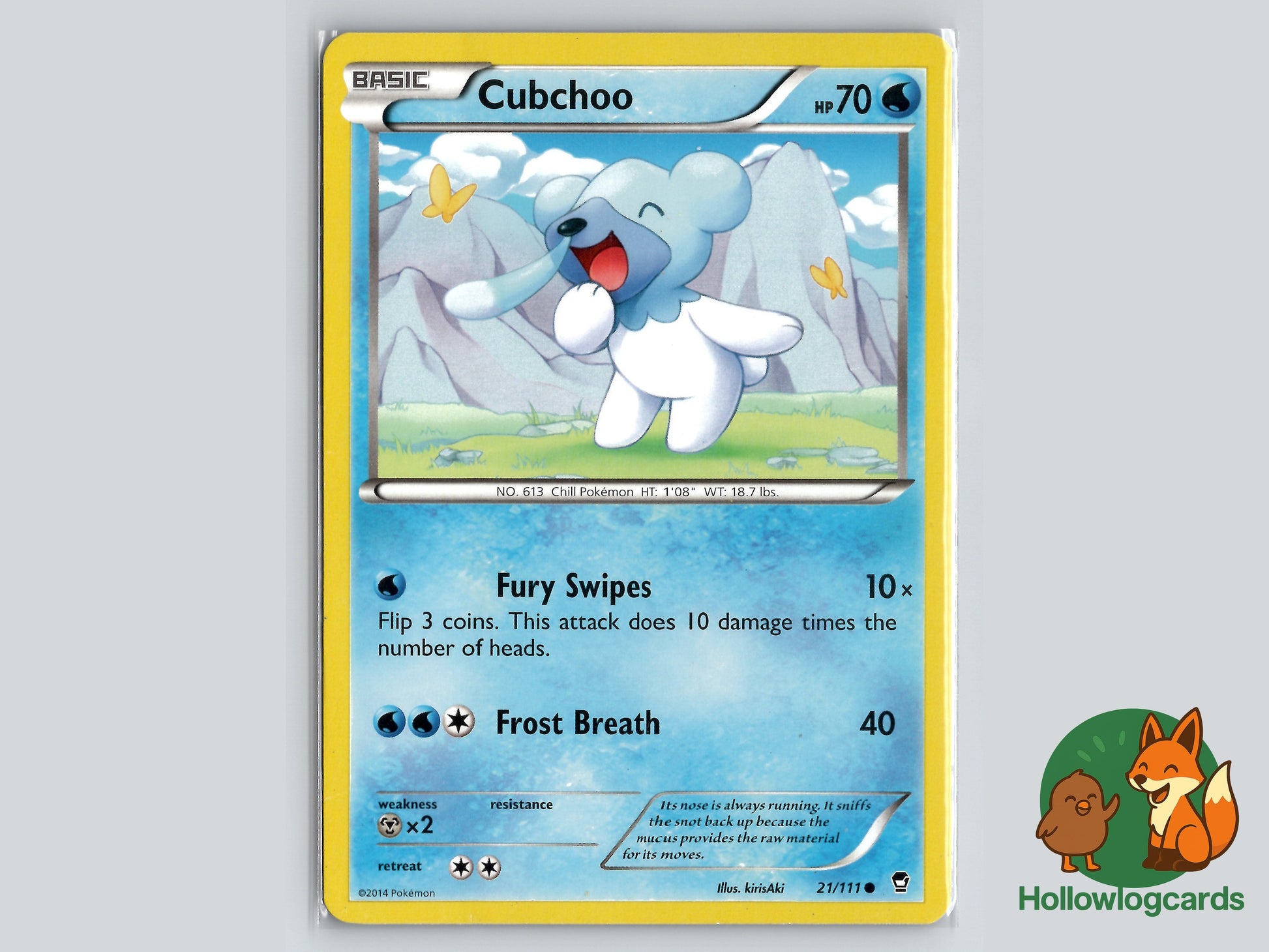 Image of Cubchoo Furious Fists (FFI) #21