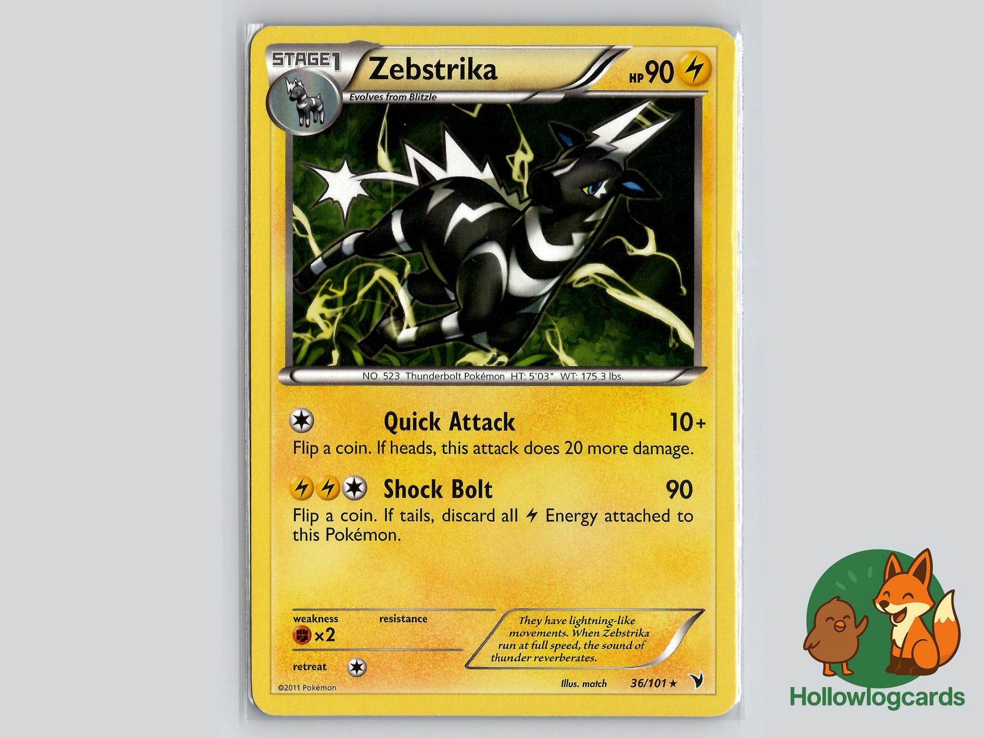 Image of Zebstrika Noble Victories (NVI) #36