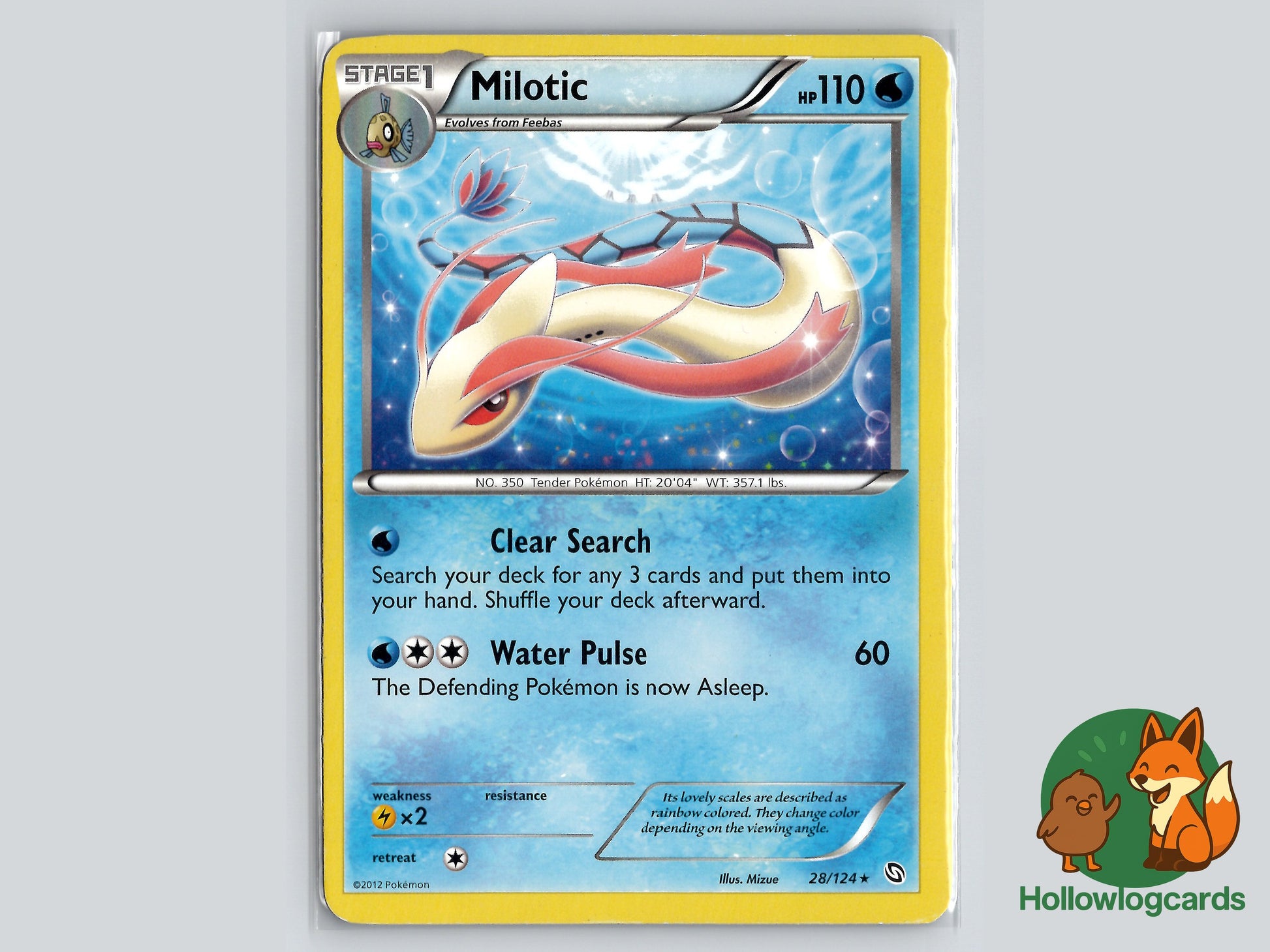 Image of Milotic Dragons Exalted (DRX) #28