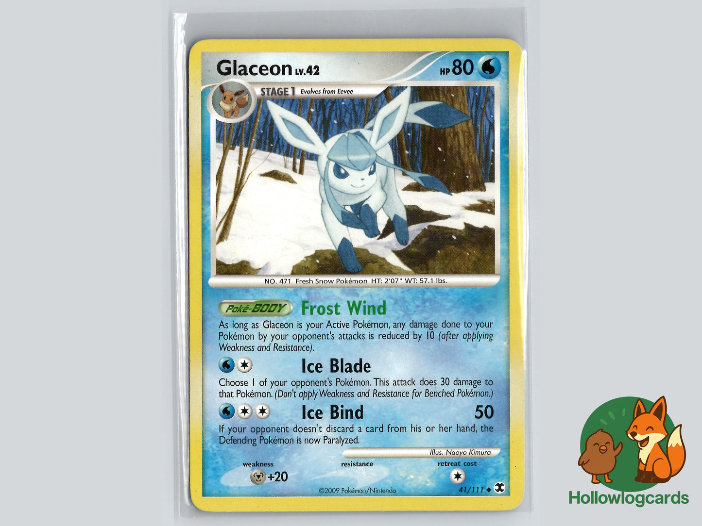 Image of Glaceon Rising Rivals (RR) #41