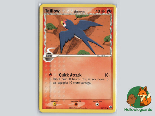 Image of Taillow Dragon Frontiers (DF) #66