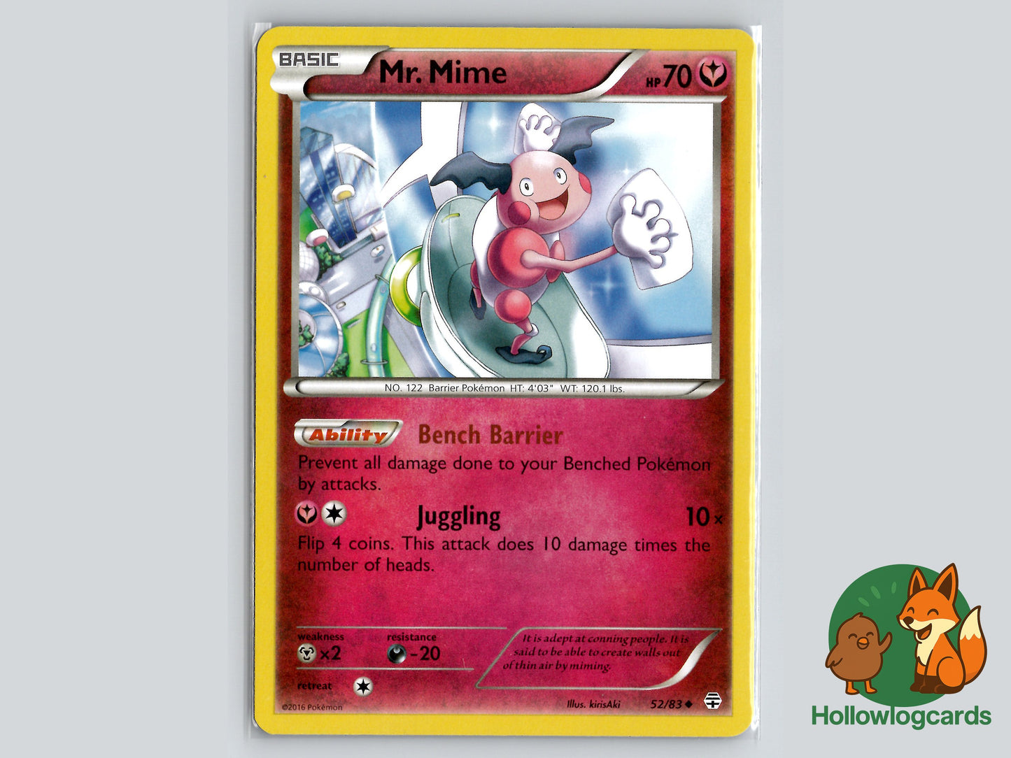 Image of Mr. Mime BREAKthrough (BKT) #97