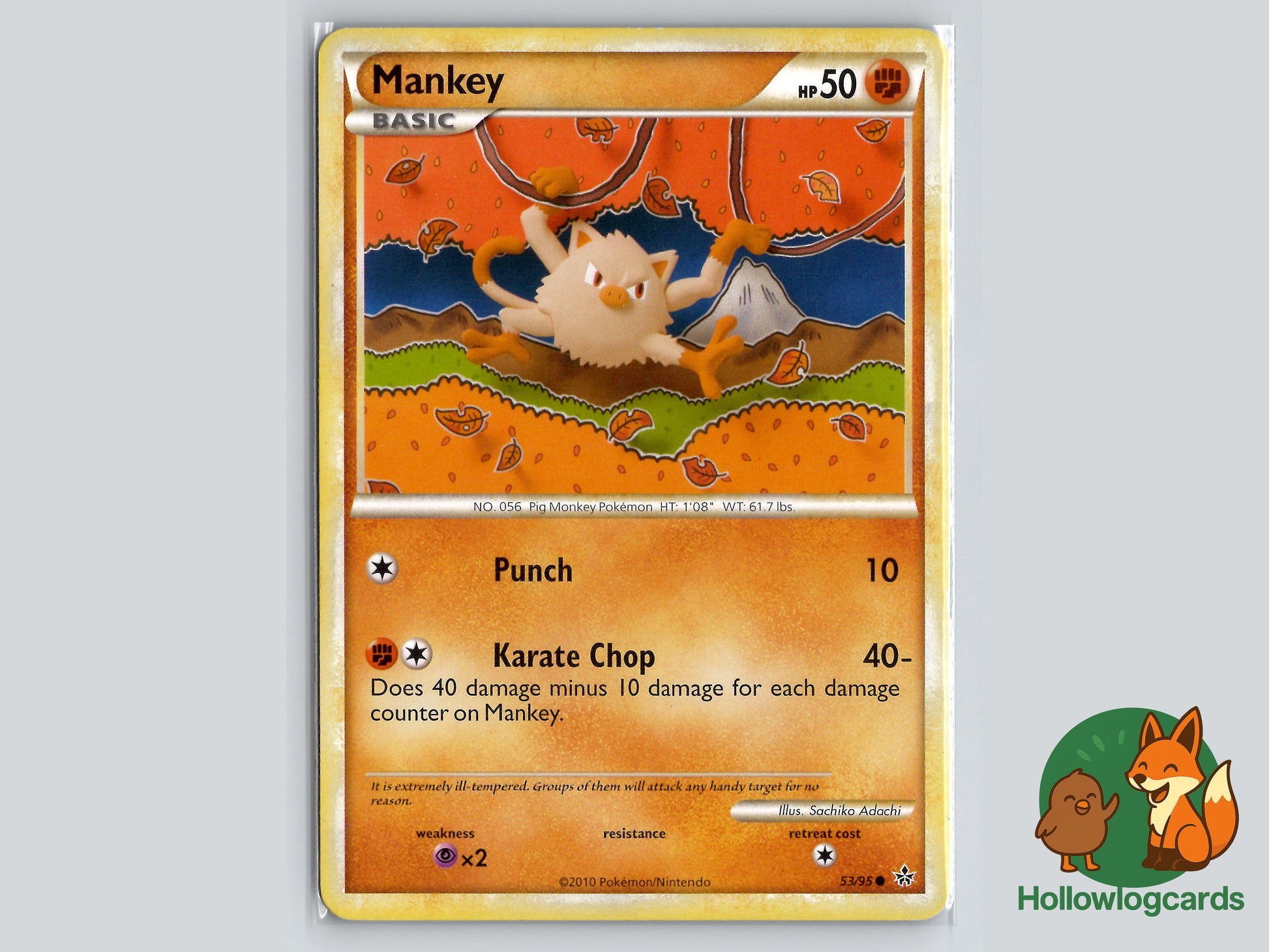 Image of Mankey Unleashed (UL) #53