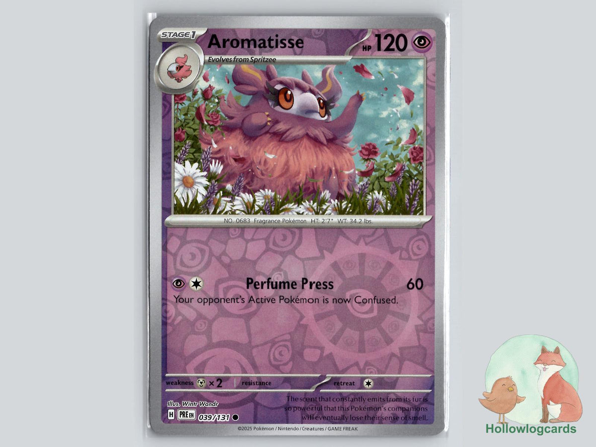 Aromatisse (039/131) - Prismatic Evolutions Pokémon Card