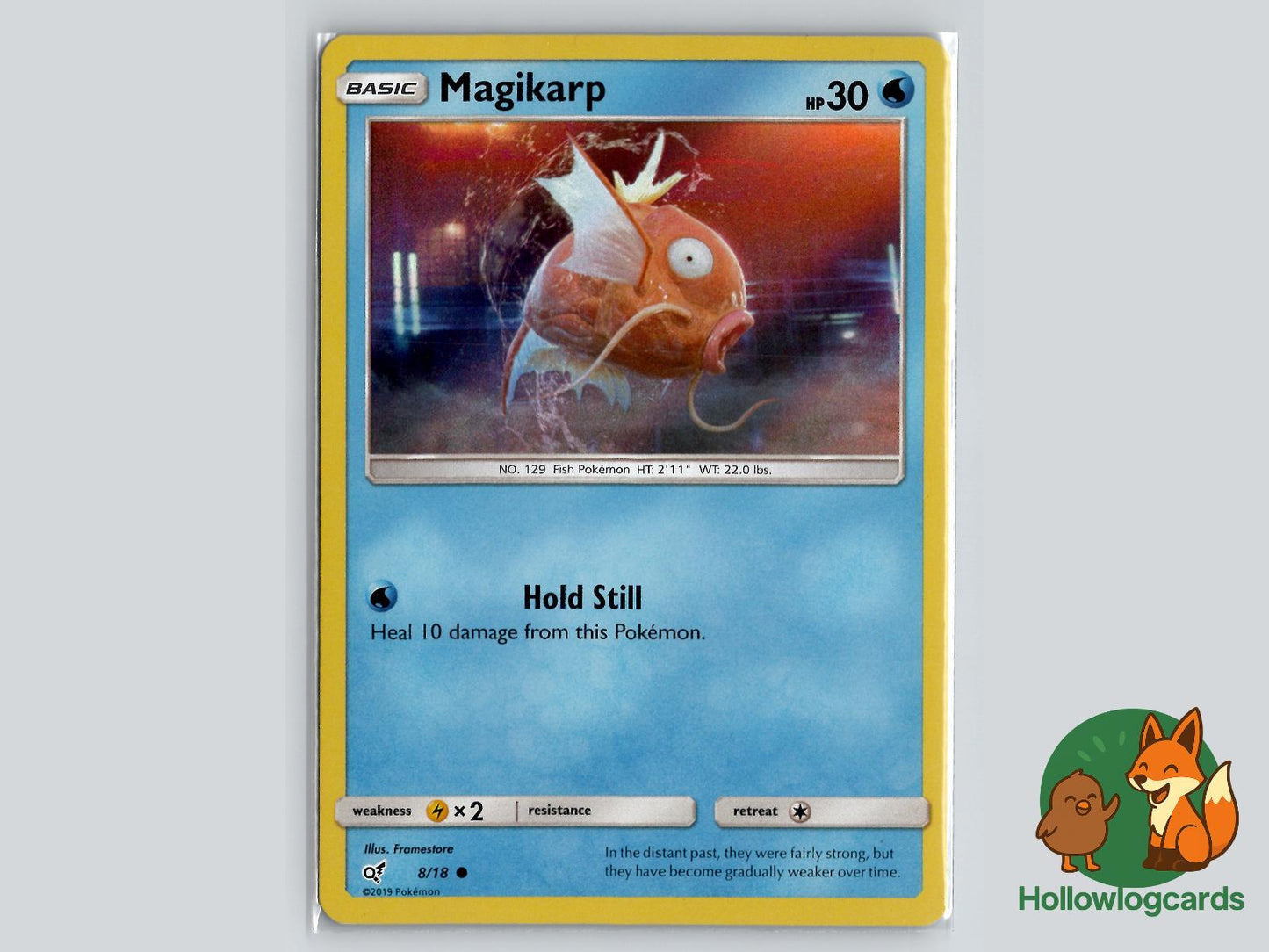 Magikarp (8/18) - Detective Pikachu Pokémon Card