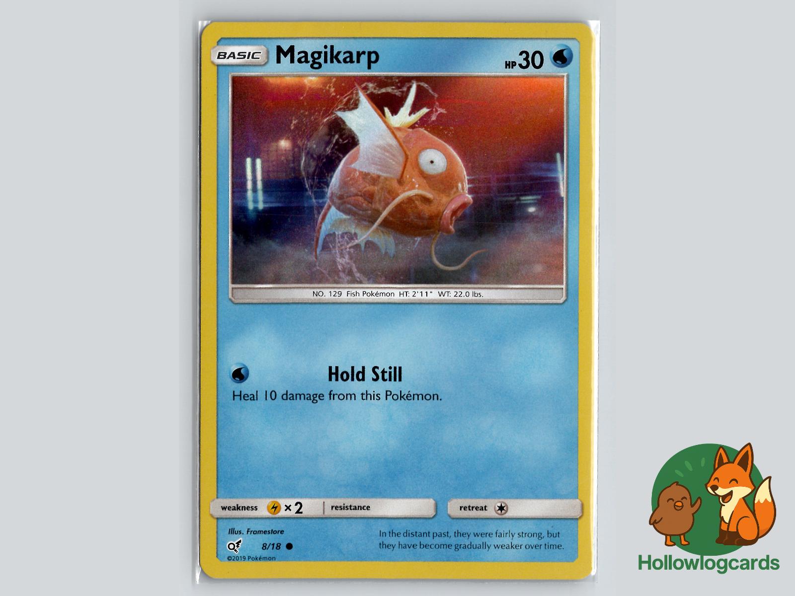 Magikarp (8/18) - Detective Pikachu Pokémon Card