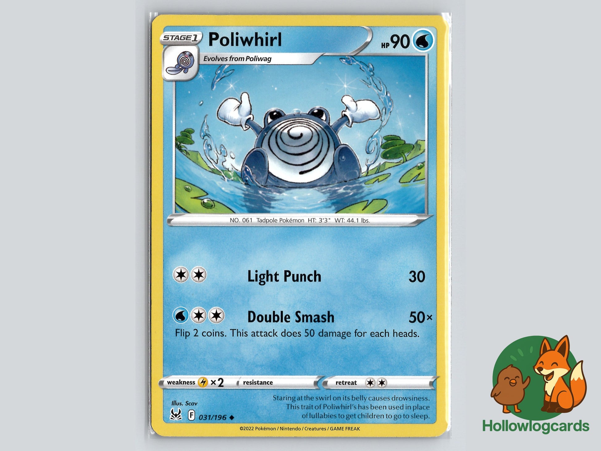 Image of Poliwhirl Lost Origin (LOR) #031