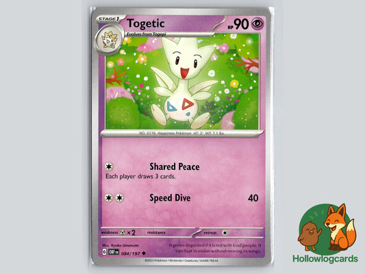 Image of Togetic Obsidian Flames (OBF) #084