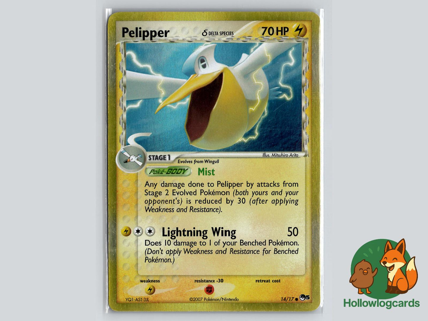 Pelipper (14/17) - POP Series 5 Pokémon Card