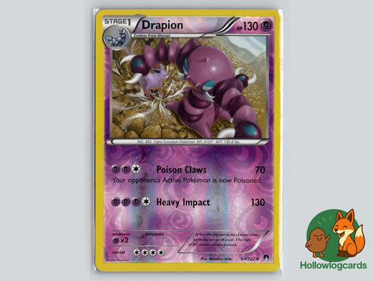 Drapion (54/122) - BREAKpoint Pokémon Card