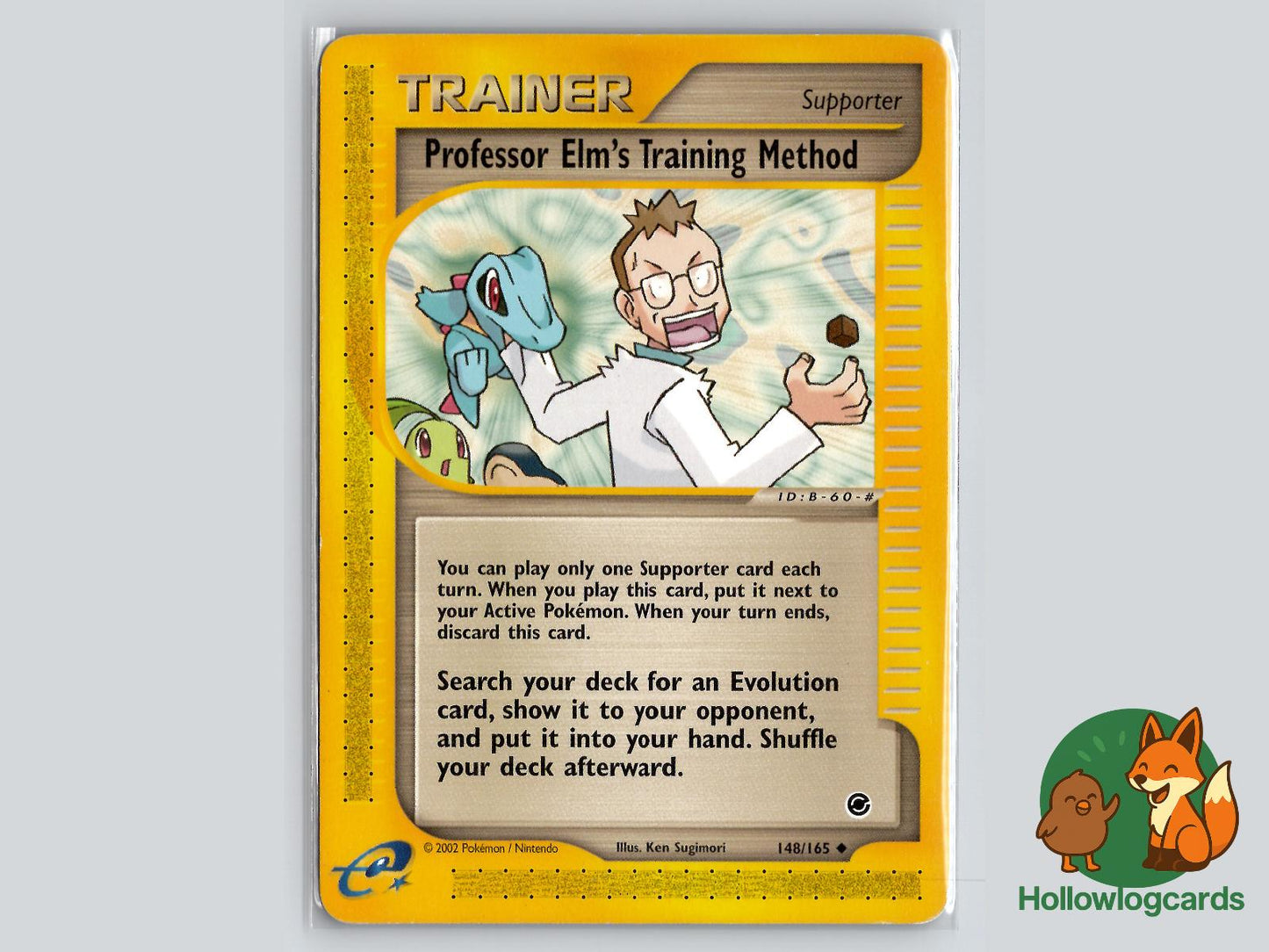 Professor Elm's Training Method (148/165) - Expedition Base Set Pokémon Card
