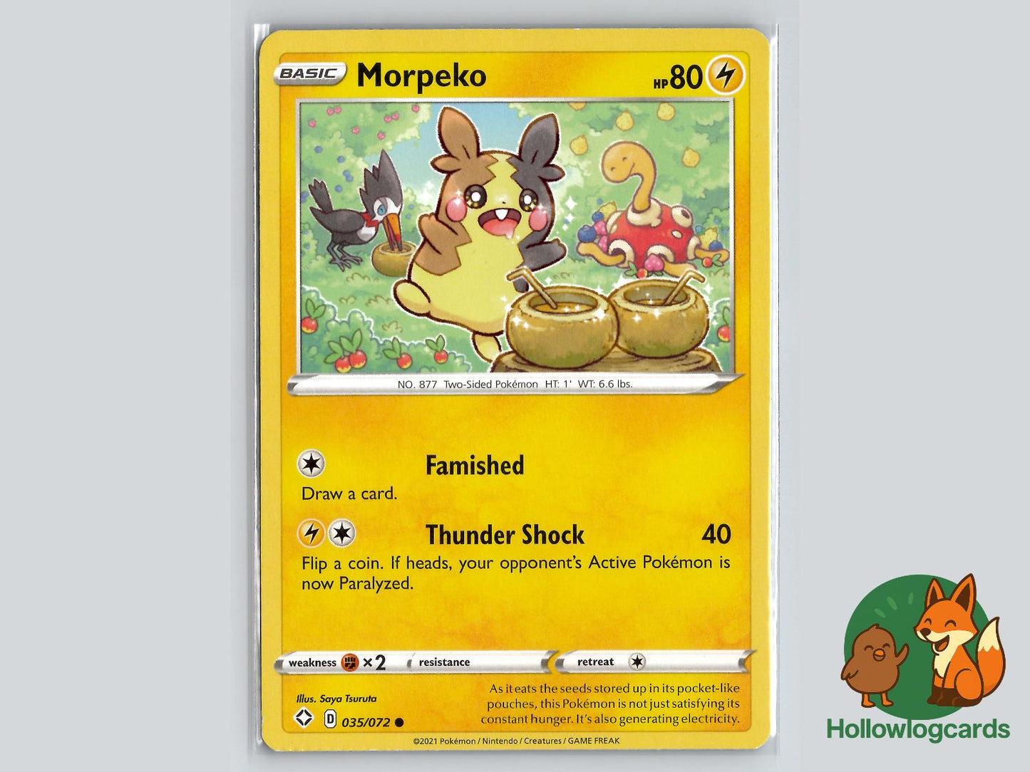 Morpeko (035/072) - Shining Fates Pokémon Card