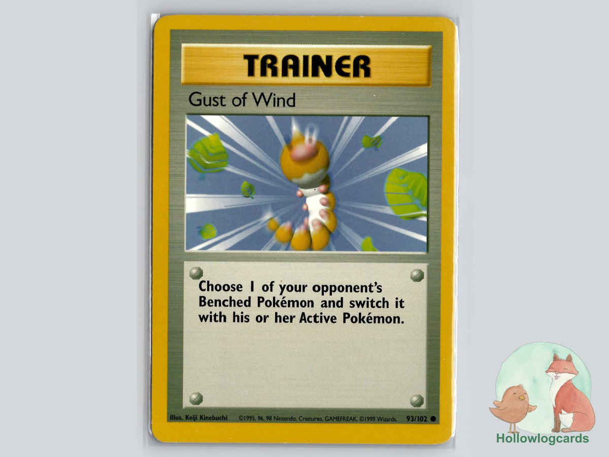 Gust of Wind (93/102) - Base Pokémon Card