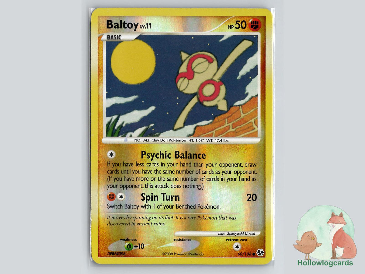 Baltoy (60/106) - Great Encounters Pokémon Card