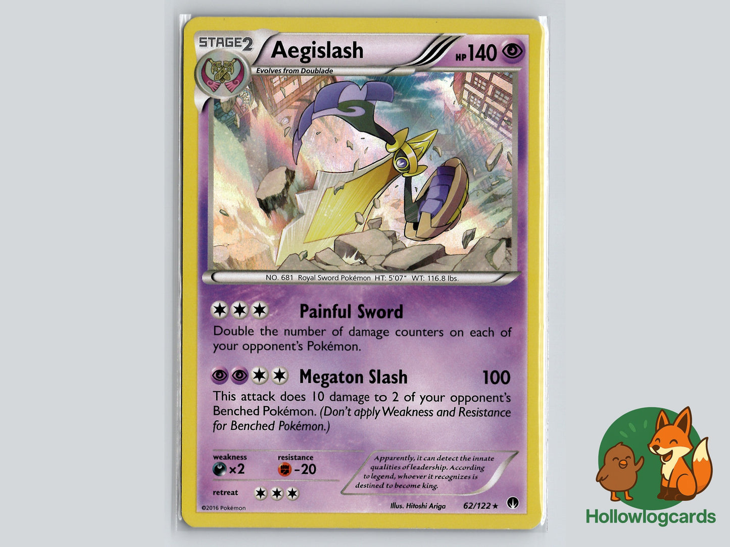 Image of Aegislash BREAKpoint (BKP) #62