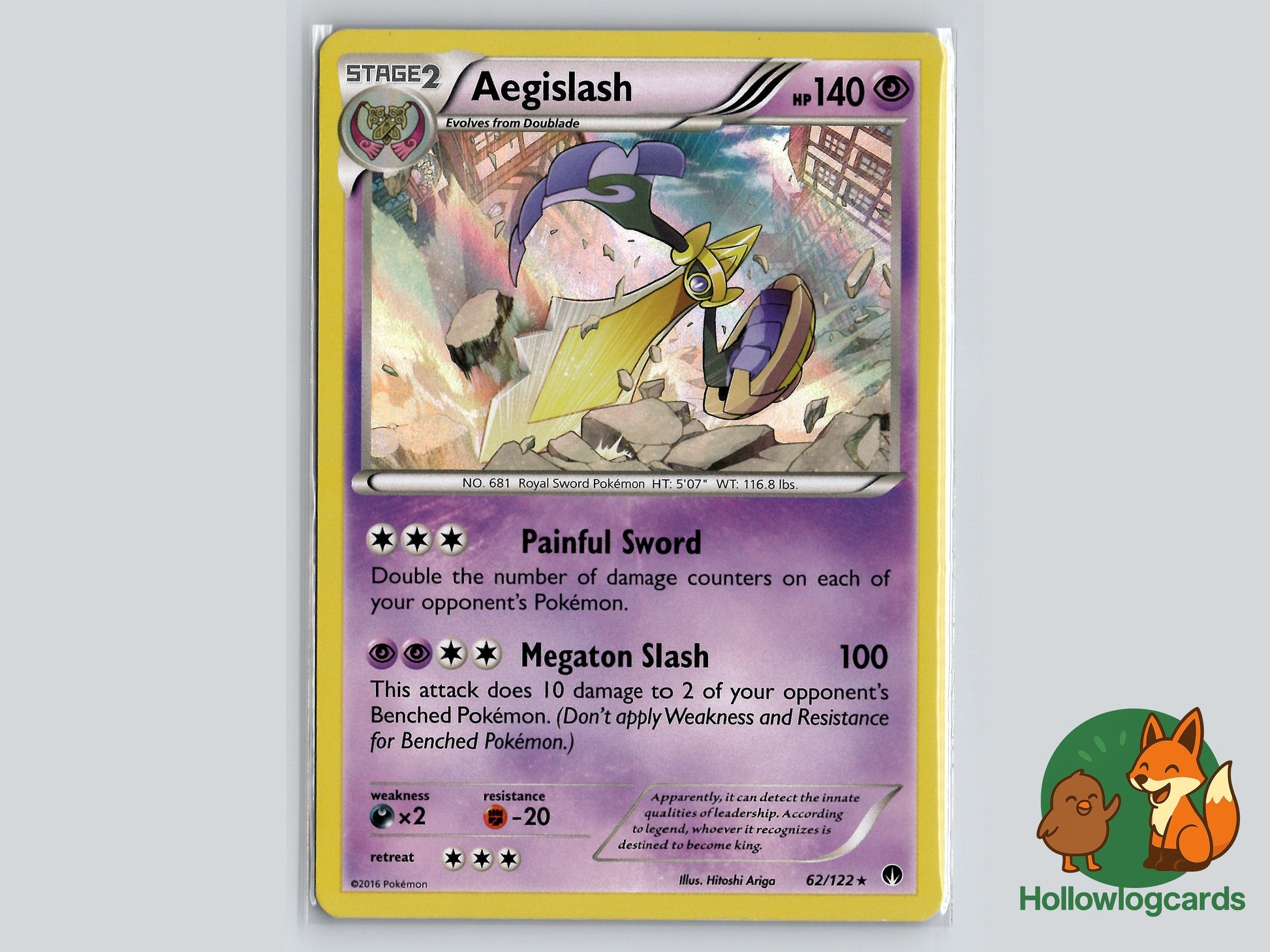 Image of Aegislash BREAKpoint (BKP) #62