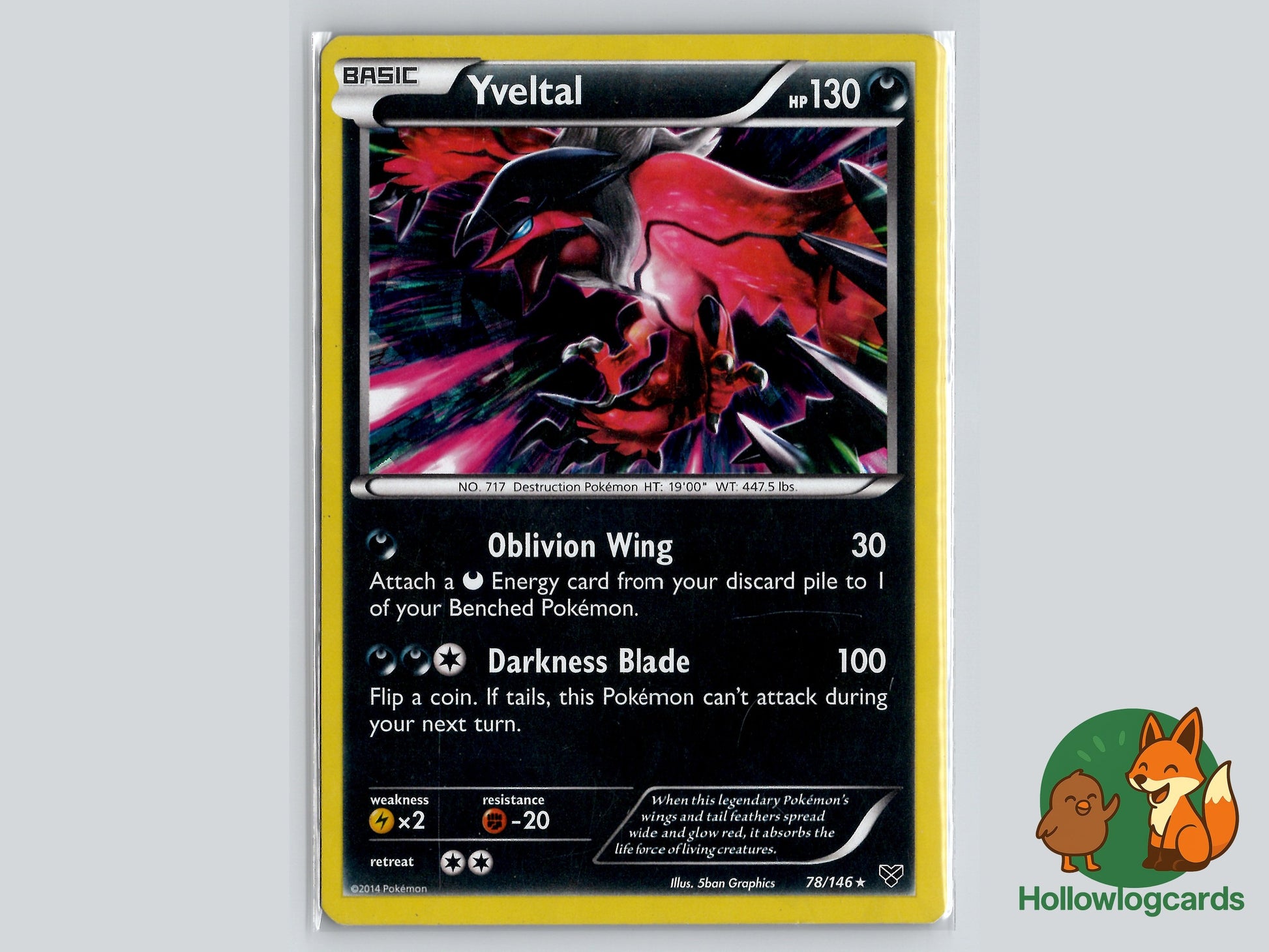 Image of Yveltal XY (XY) #78