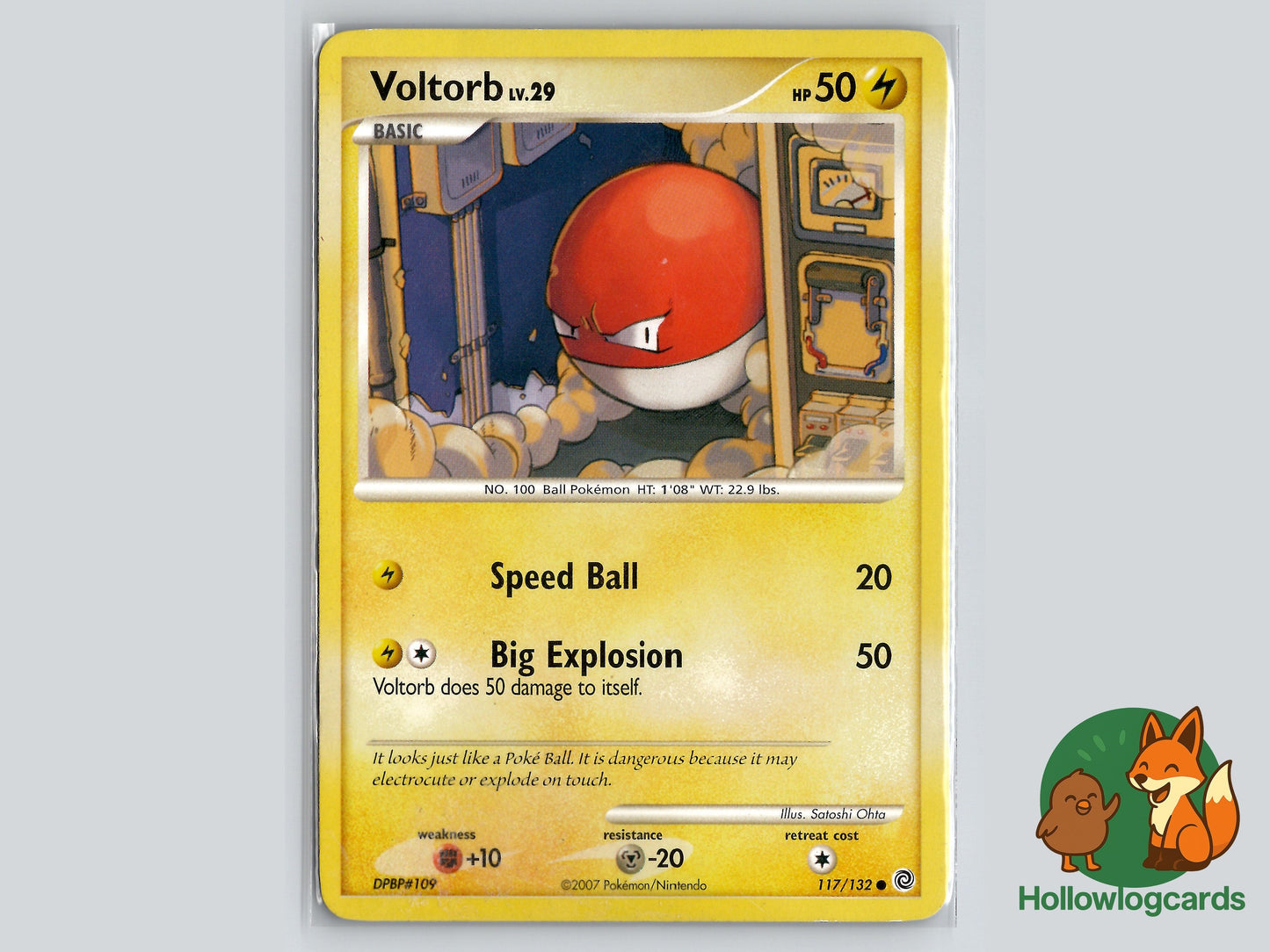 Image of Voltorb Secret Wonders (SW) #117